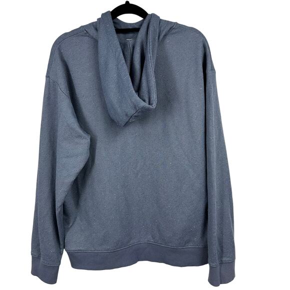 Zyia Blue Textured Hoodie Medium - Picture 3 of 6